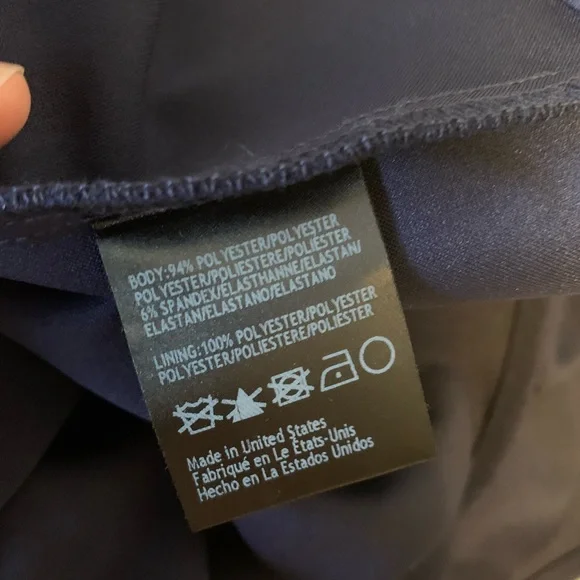 Anthropologie BHLDN Navy Blue Dara Off the Shoulder Maxi Dress - Picture 9 of 9